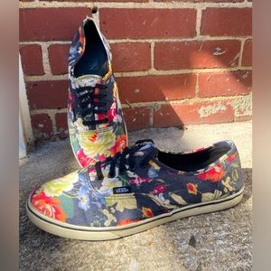 Floral Vans